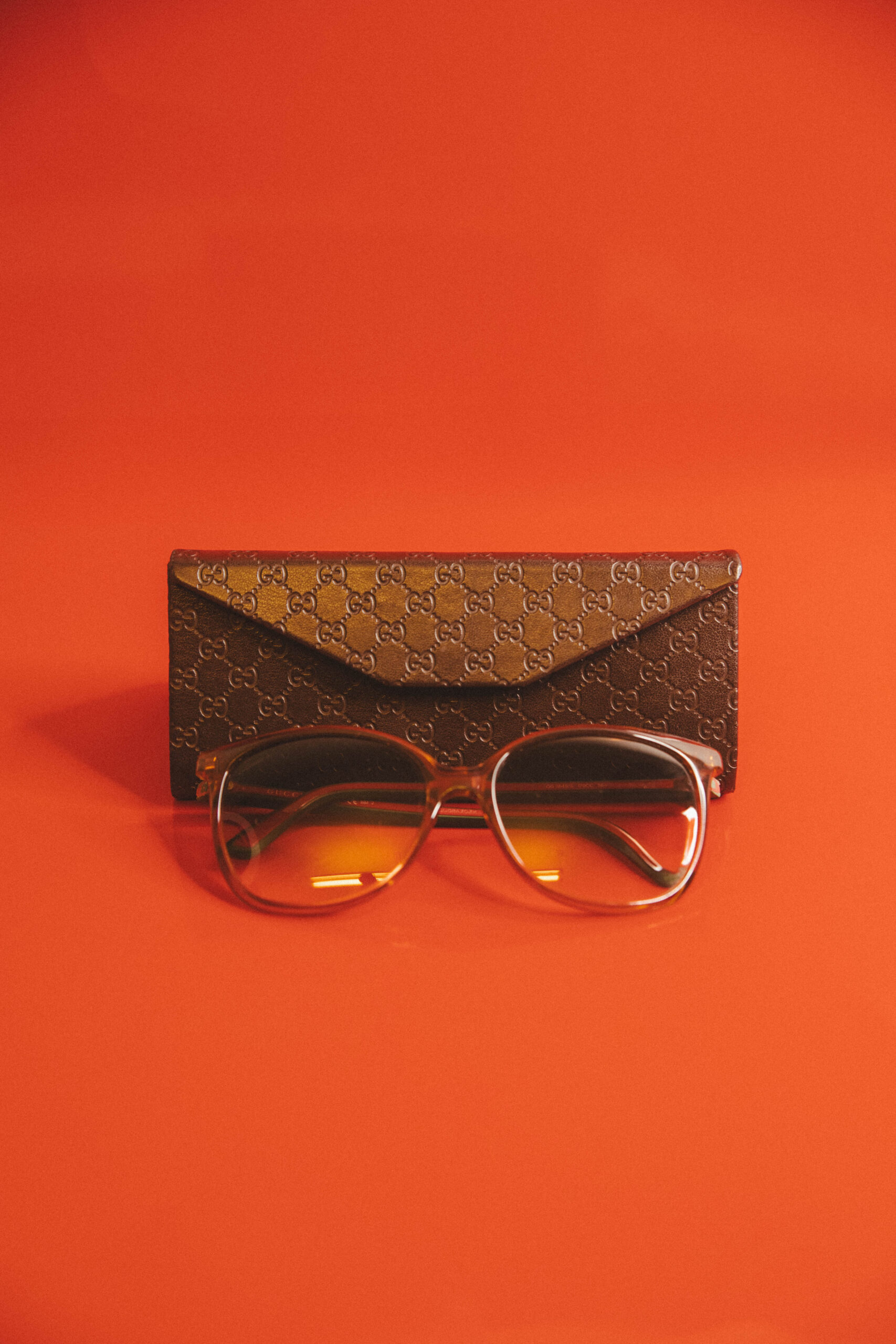 Gucci Sonnenbrille in Braun