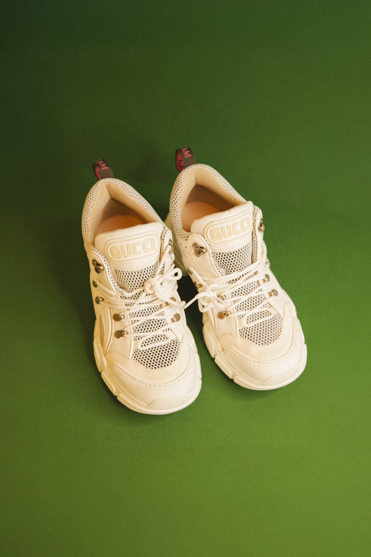 Gucci "Flashtrack" Sneakers in Weiß
