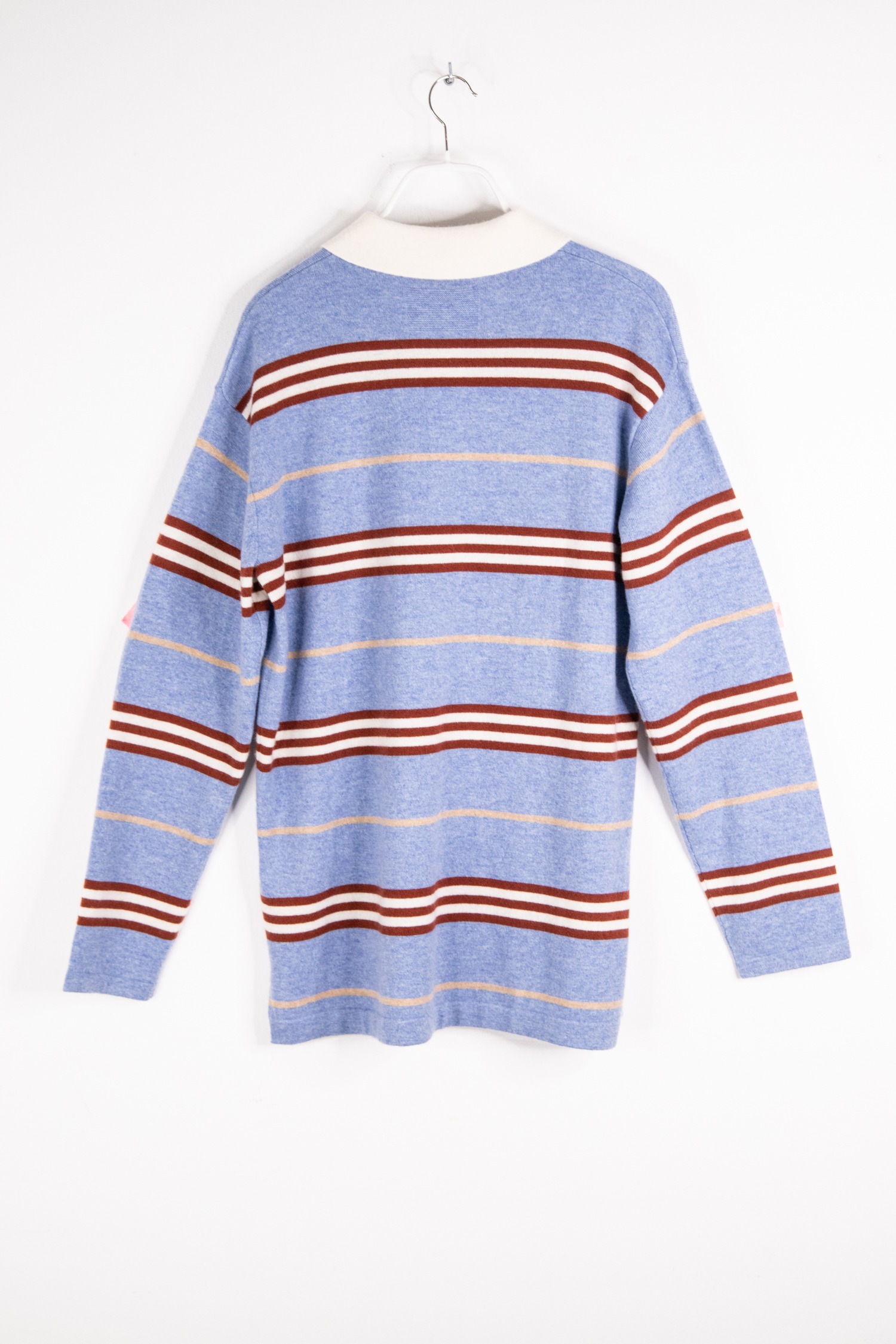 Guest in Residance Oversized Rugby-Pullover in Hellblau