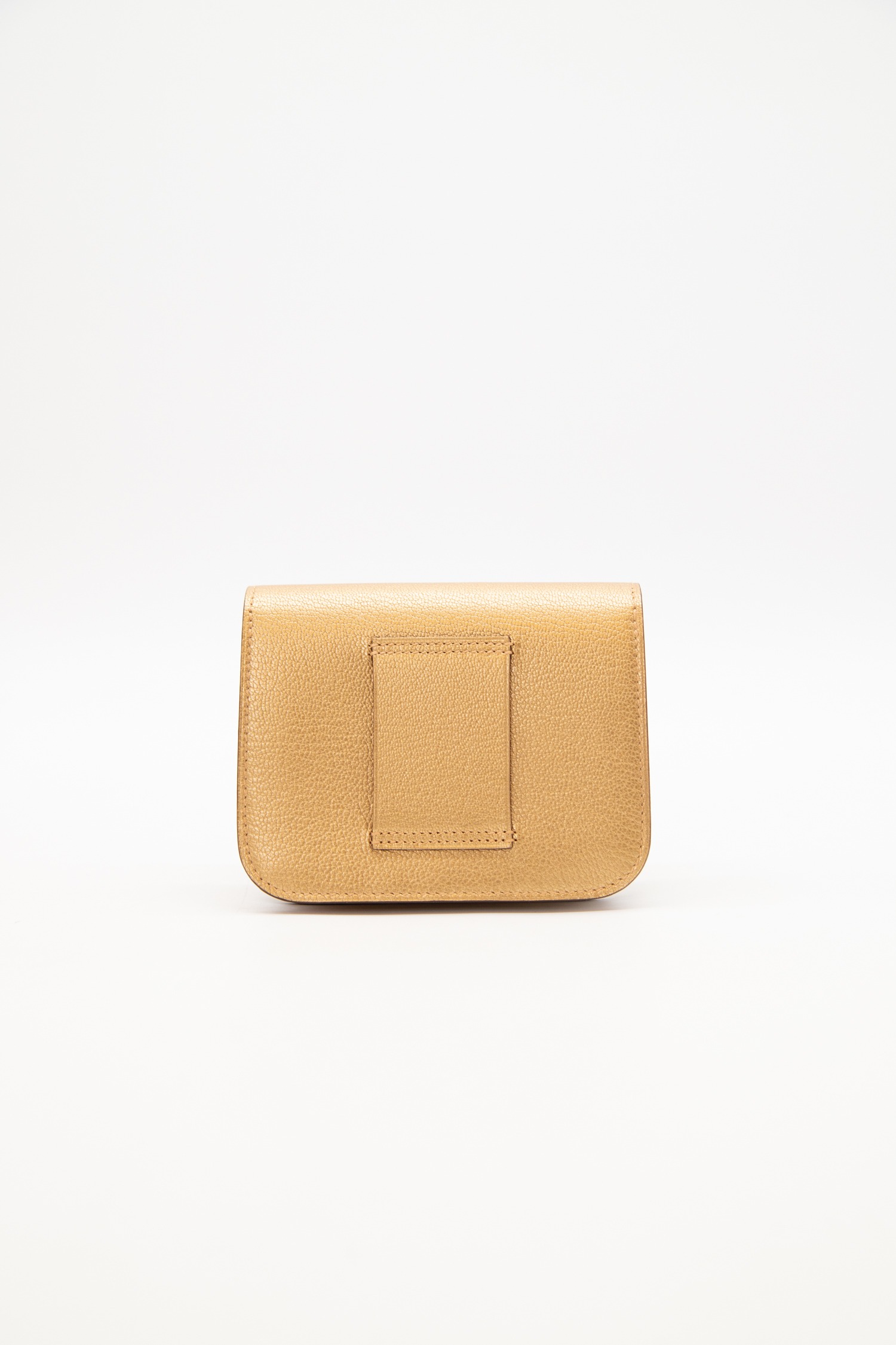 Hermès „Constance Slim“ Portemonnaie in Gold