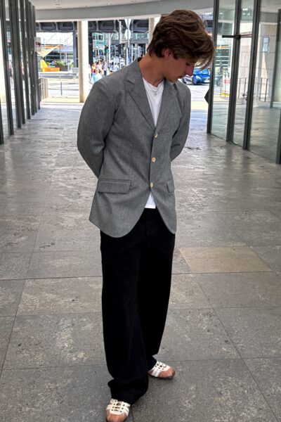 Loro Piana Cashmere Blazer in Grau