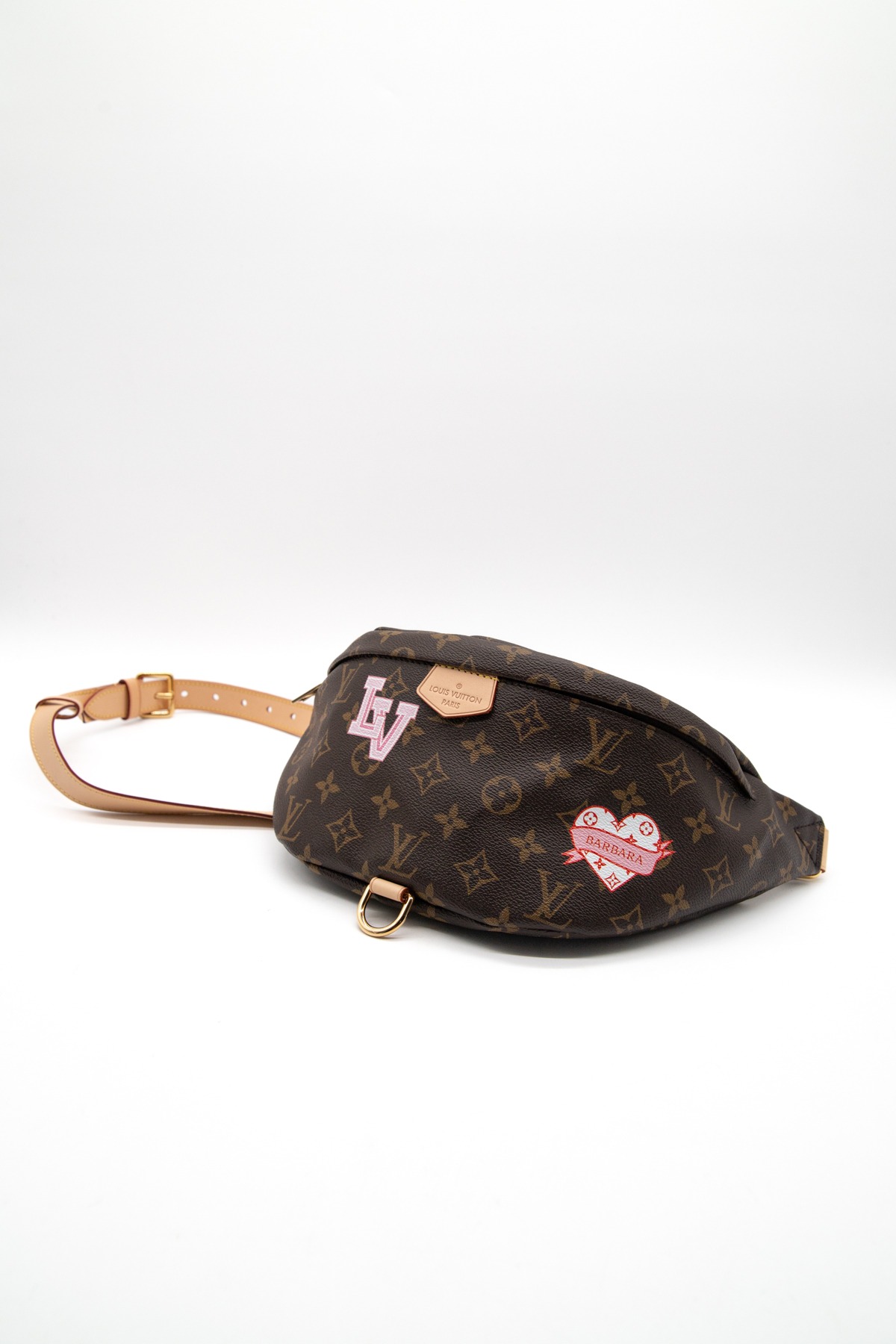 Louis Vuitton "Bum Bag My World Tour" Umhängetasche in Braun