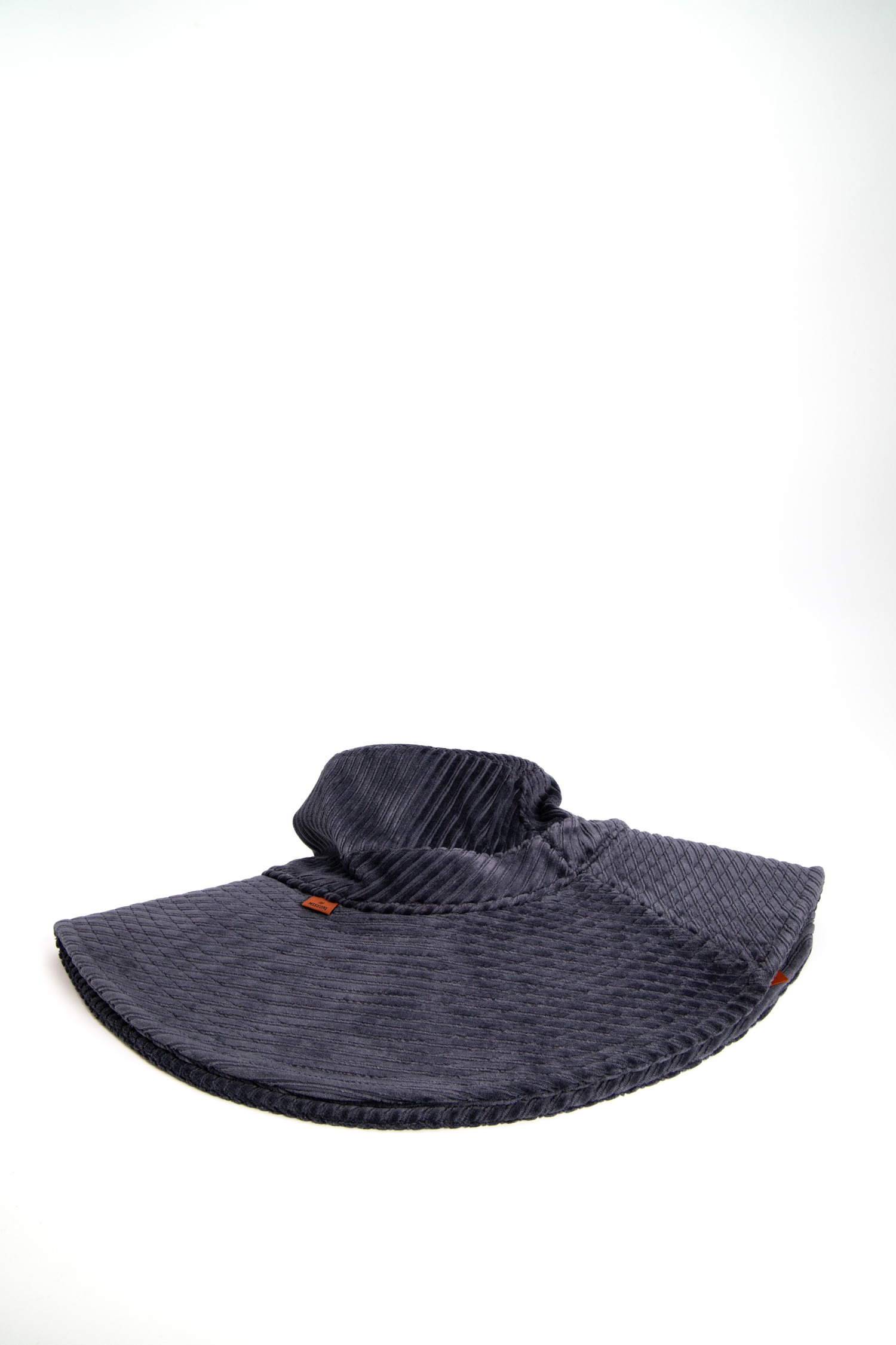 Missoni Fischerhut aus Cord in Grau