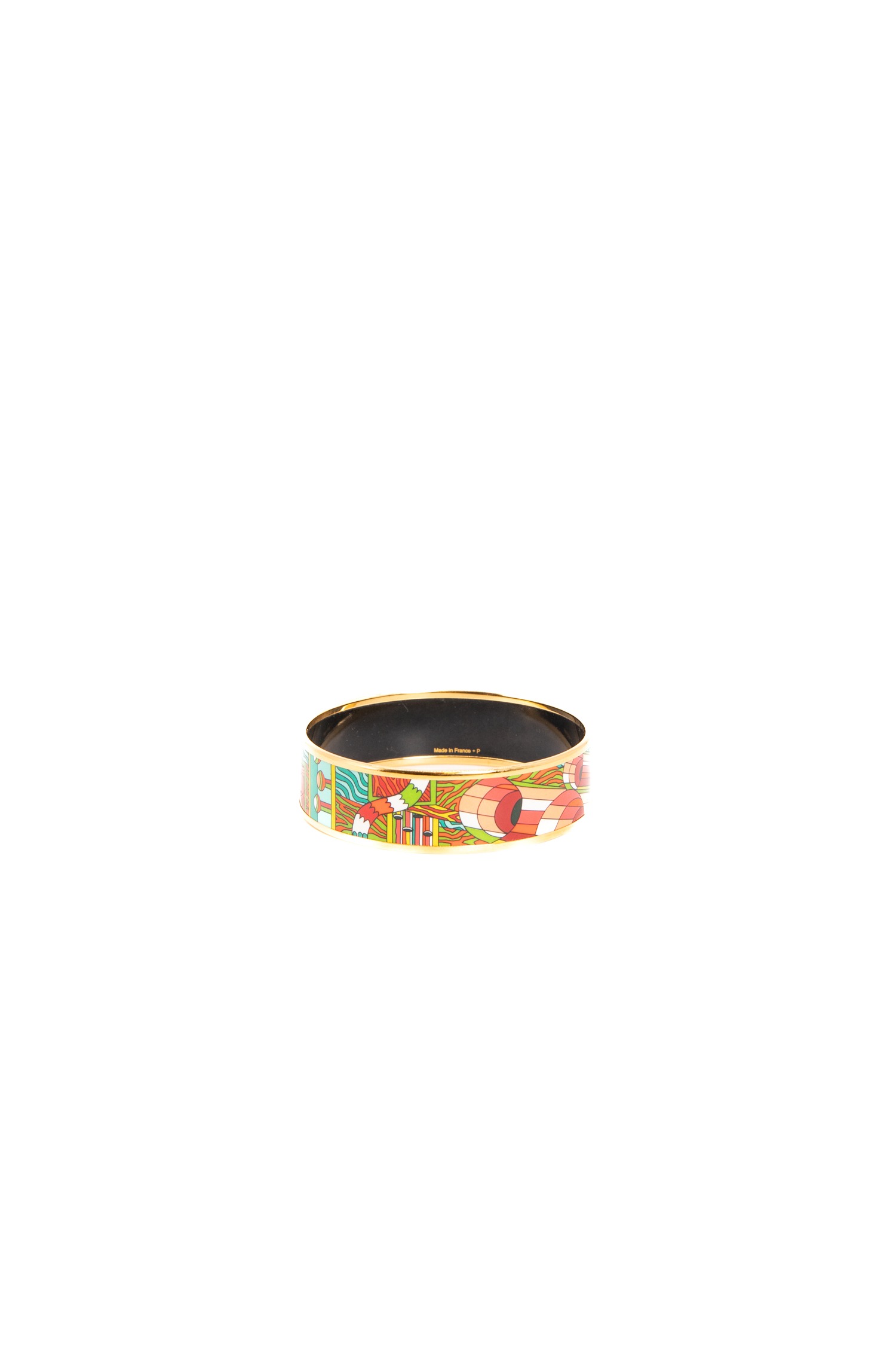 Hermès Armreif mit bunten Motiven