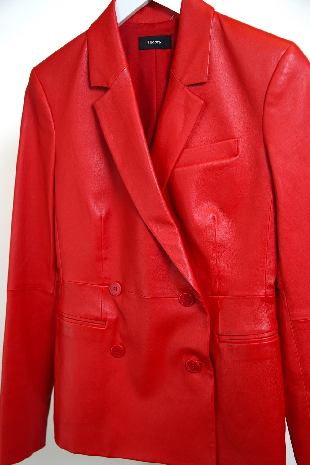 Theory Blazer in Rot