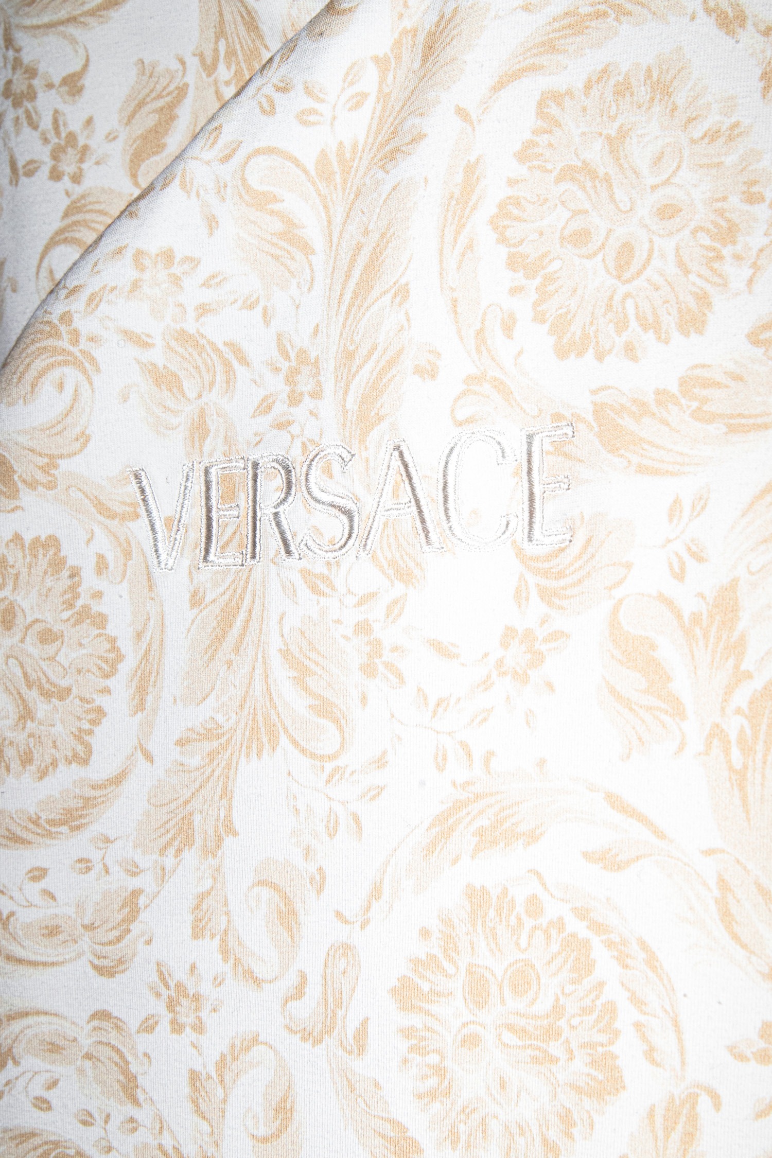 Versace Schlafsack mit Einteiler für Baby mit Barocco-Print