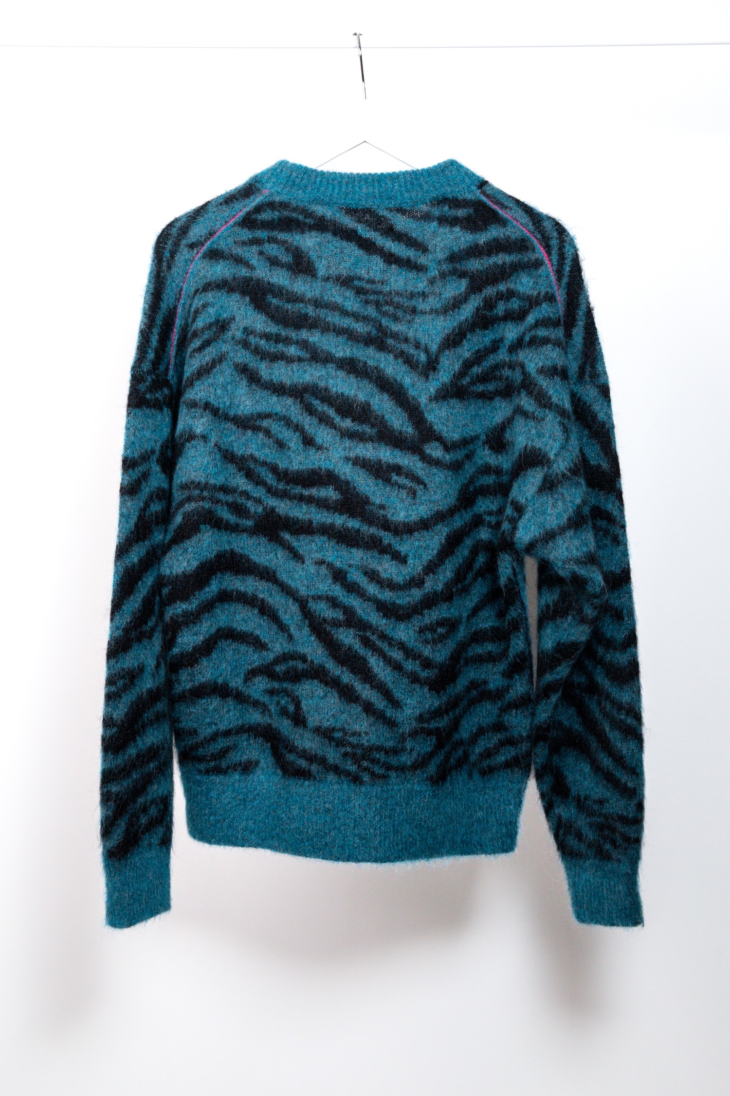 Zadig & Voltaire Strickpullover "Rita WM Tiger" in Petrol