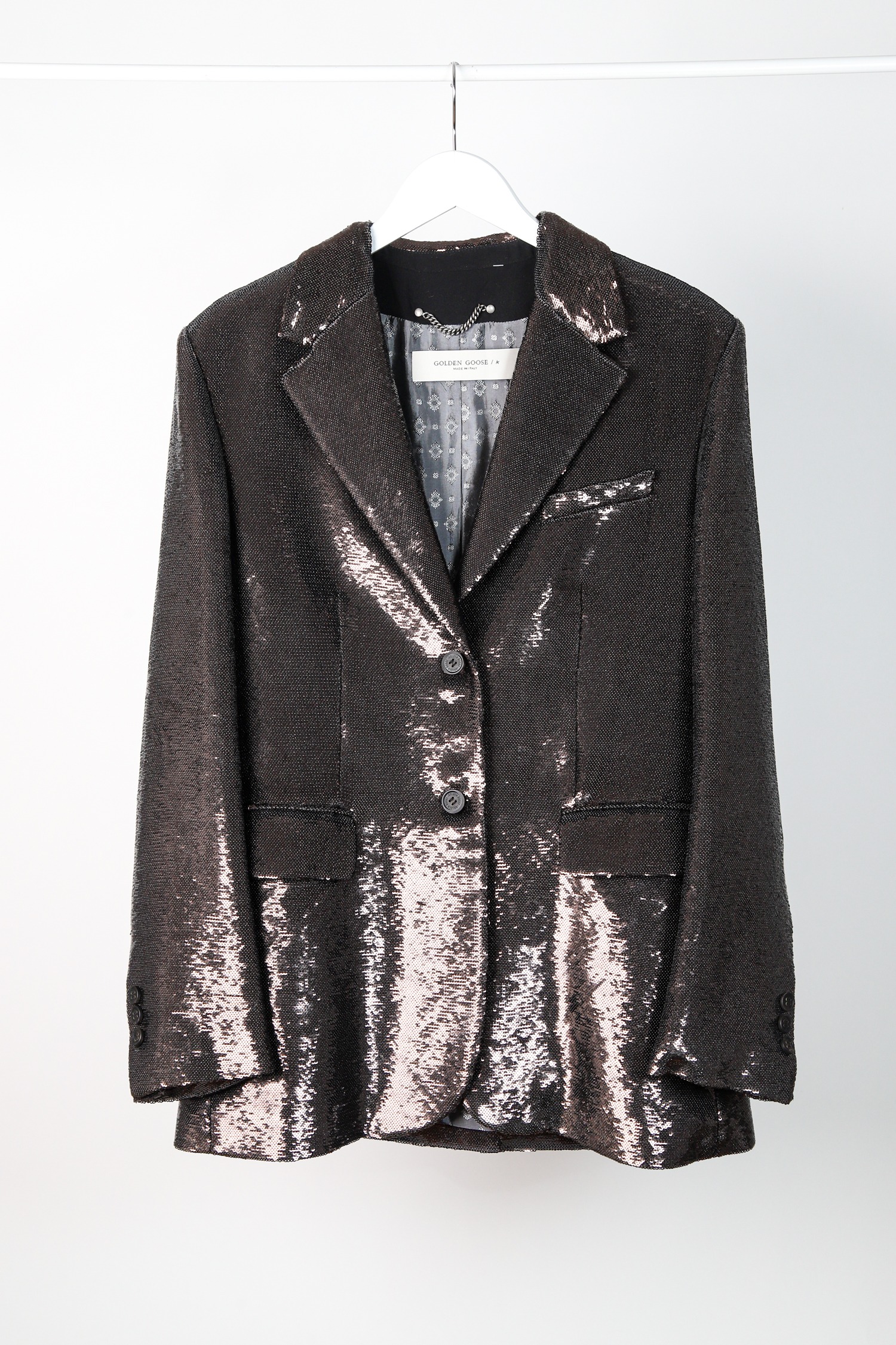 Golden Goose Blazer mit Pailletten in Braun