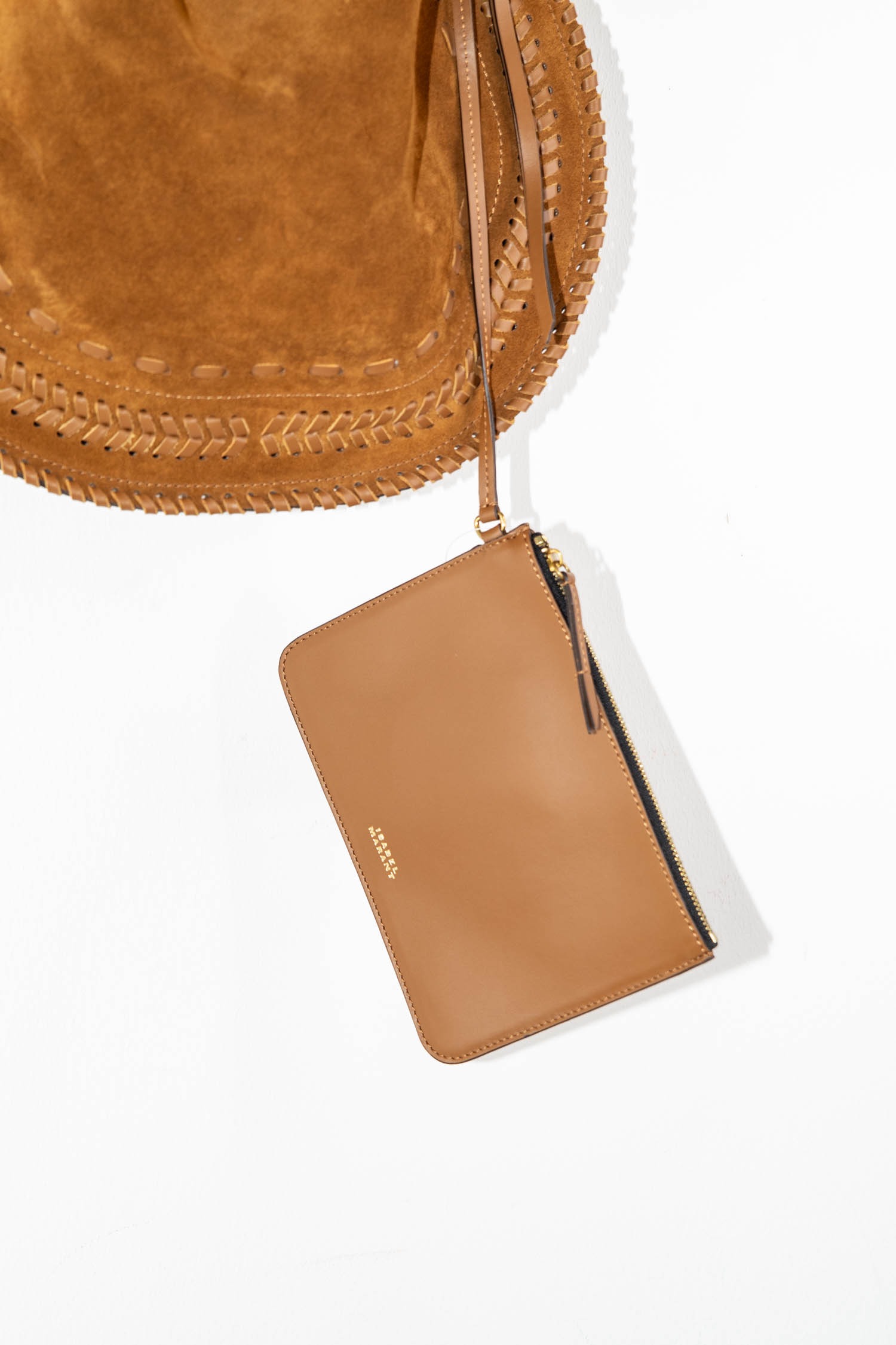 Isabel Marant "Oskan Hobo" Tasche in Cognacfarben