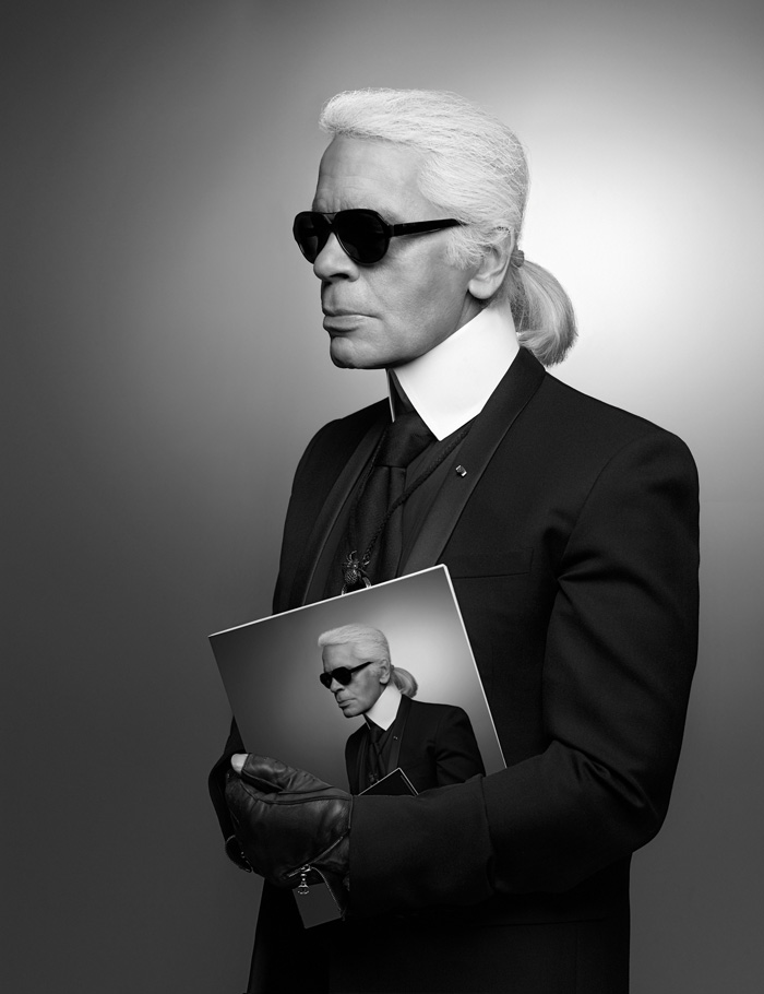 Karl Lagerfeld Selbstportrait 2013