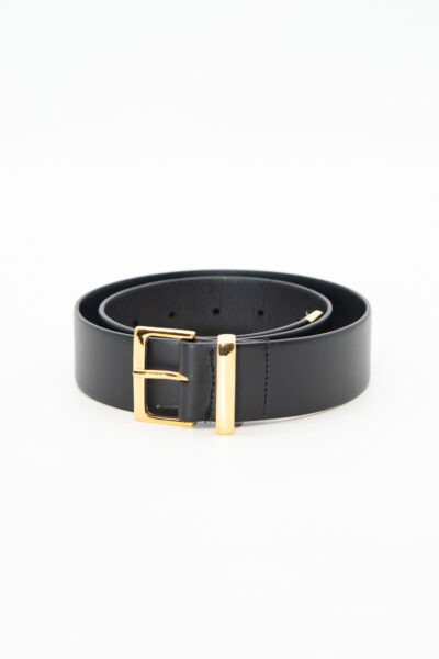 Khaite Gürtel in Schwarz und Gold