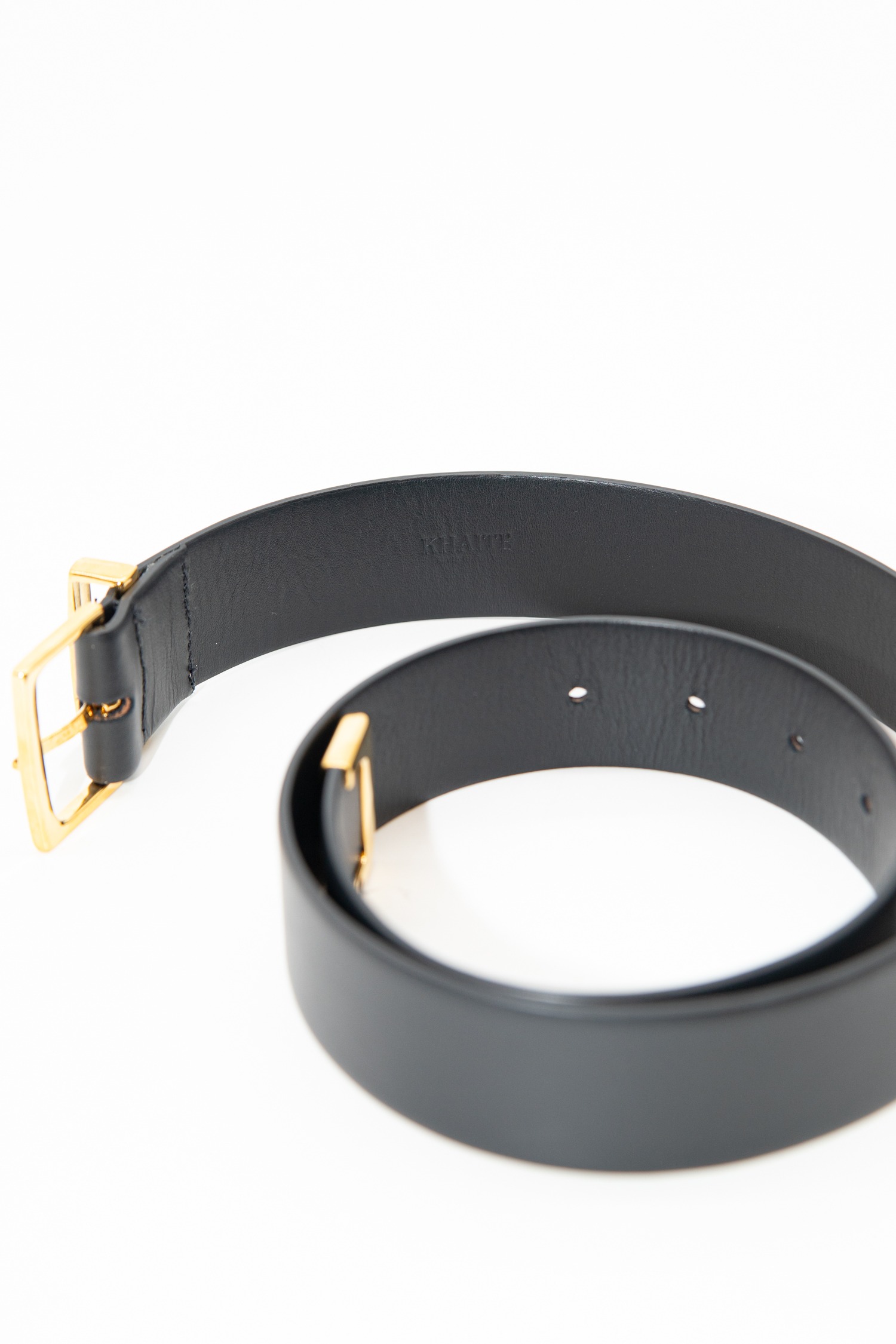 Khaite Gürtel in Schwarz und Gold