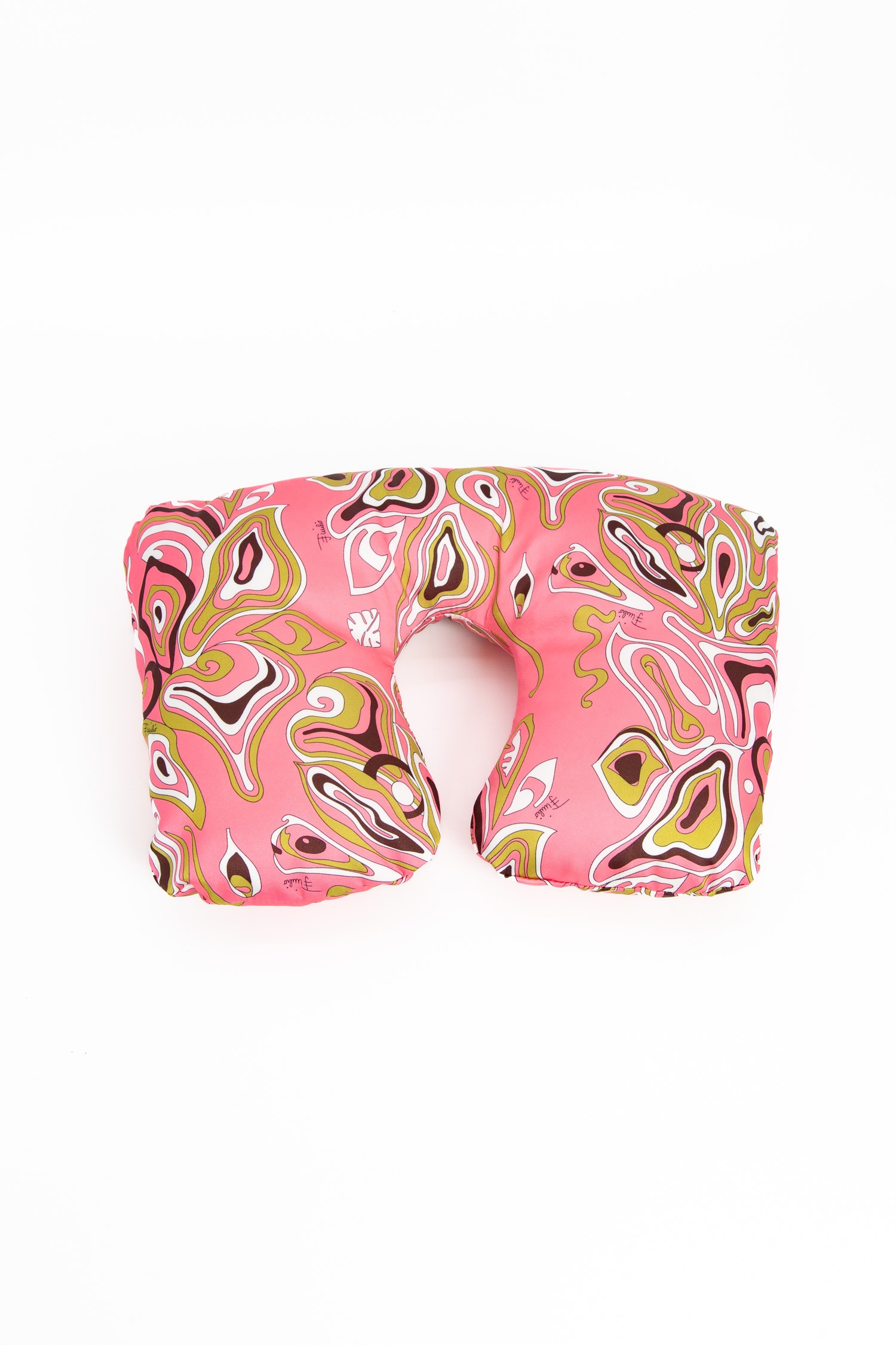 Emilio Pucci gemustertes Reisekissen in Pink