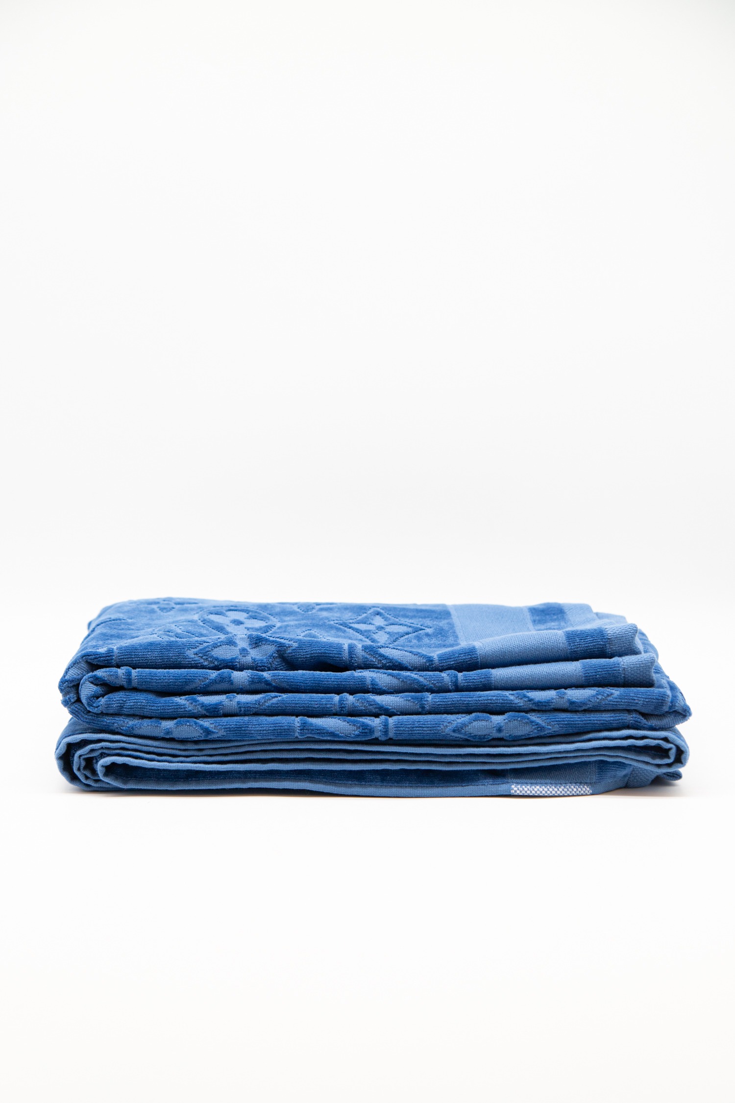 Louis Vuitton Badetuch in Blau und Weiß