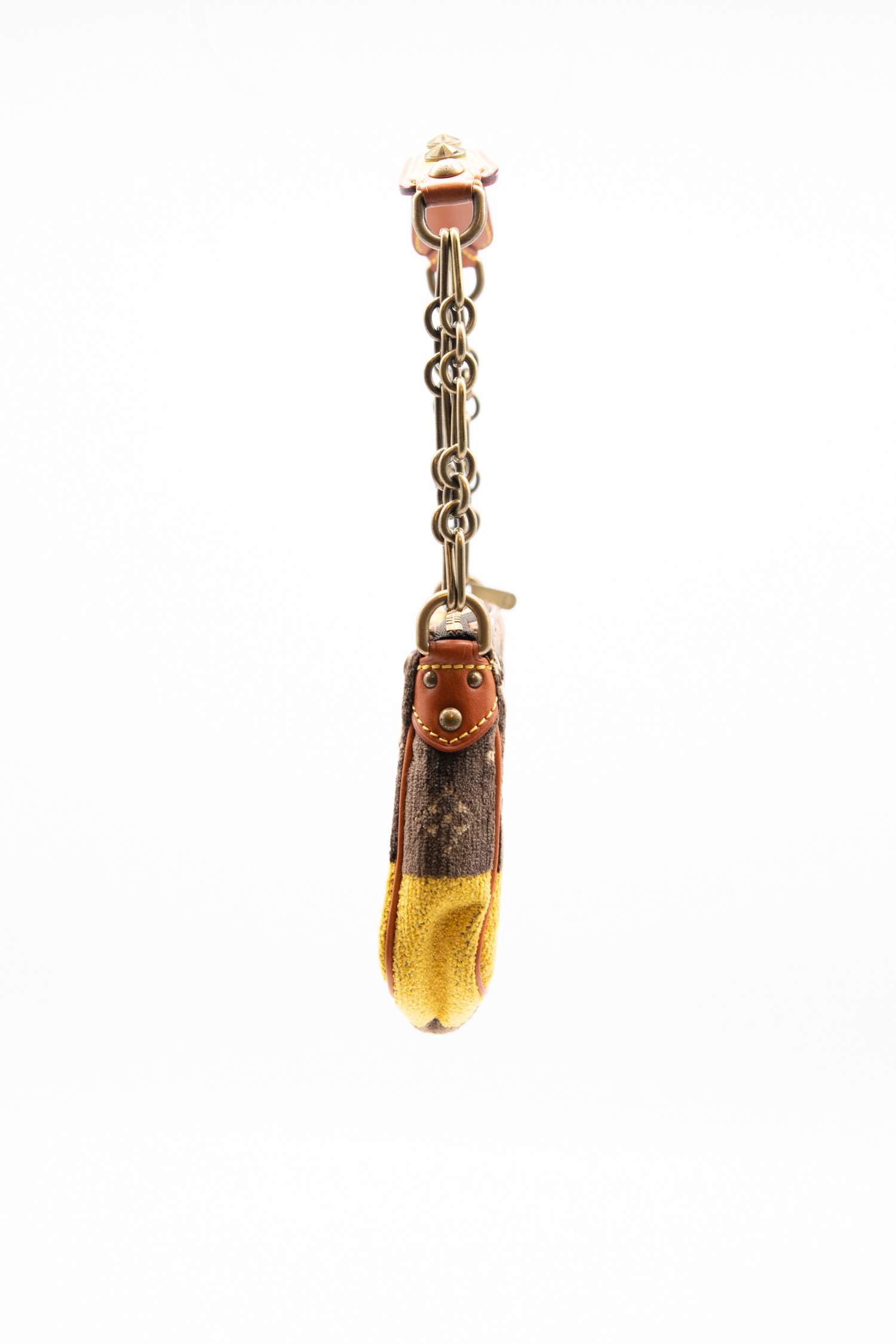 Louis Vuitton "Trompe L'oeil" Handtasche in Dunkelbraun und Gelb