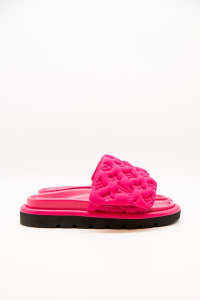 Louis Vuitton "Pool Pillow Comfort" Pantoletten in Pink
