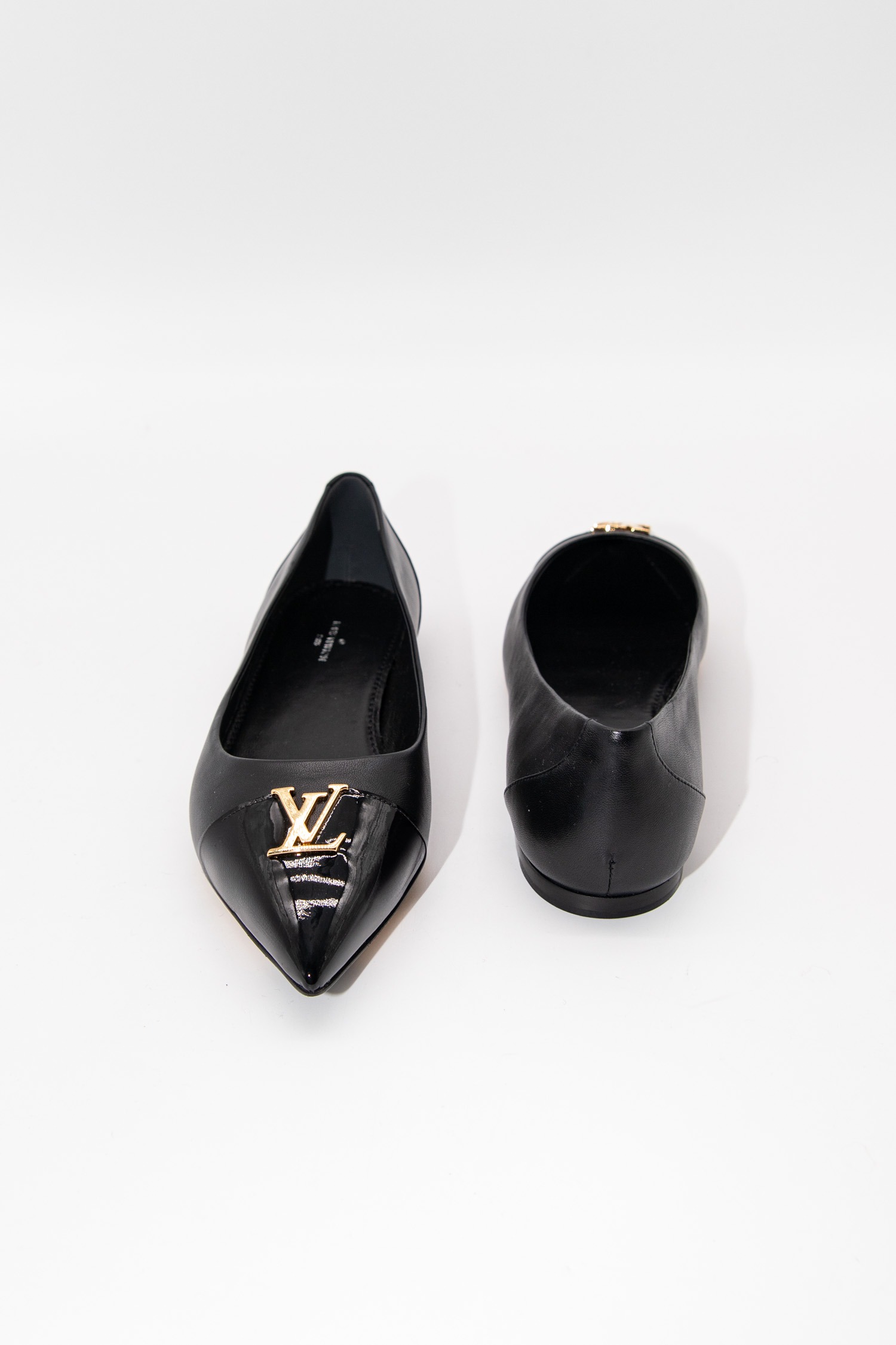 Louis Vuitton Ballerinas in Schwarz