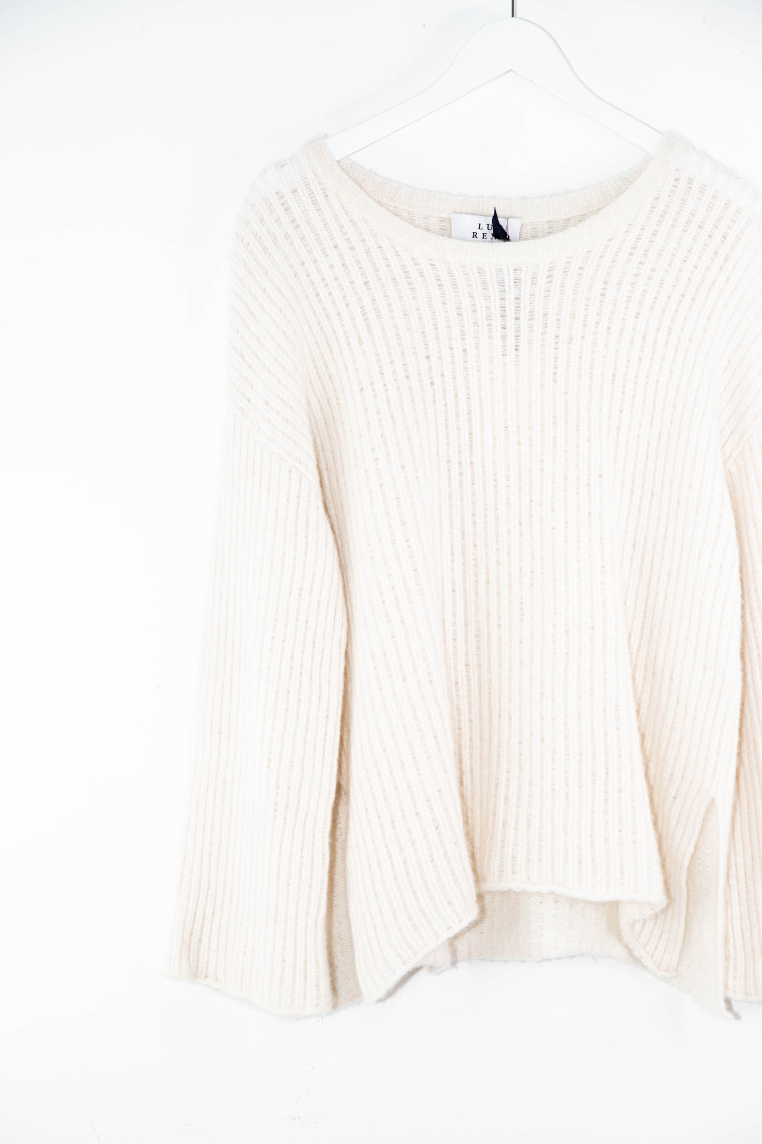 Lu Ren "Posie" Strickpullover in Ivory