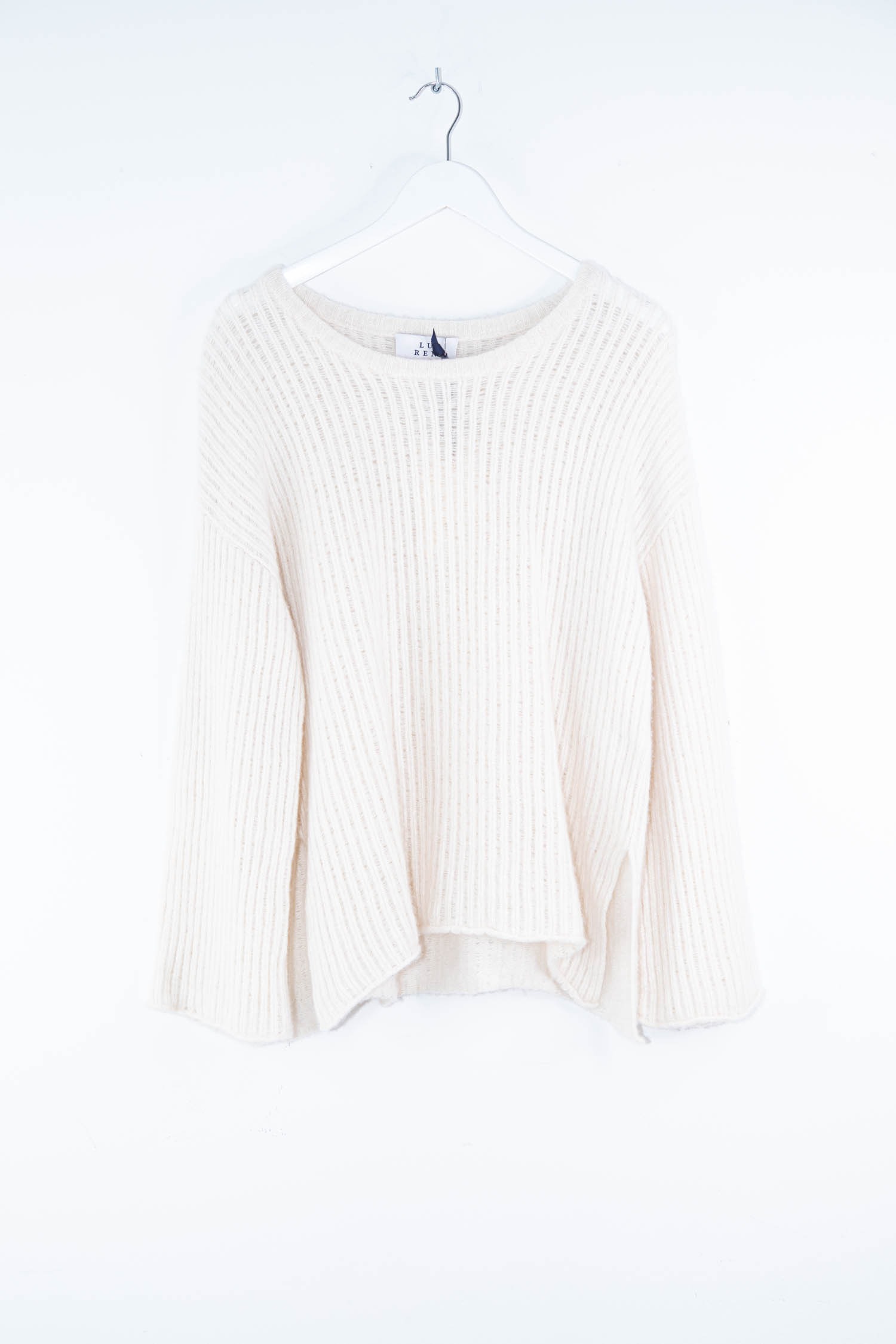 Lu Ren "Posie" Strickpullover in Ivory