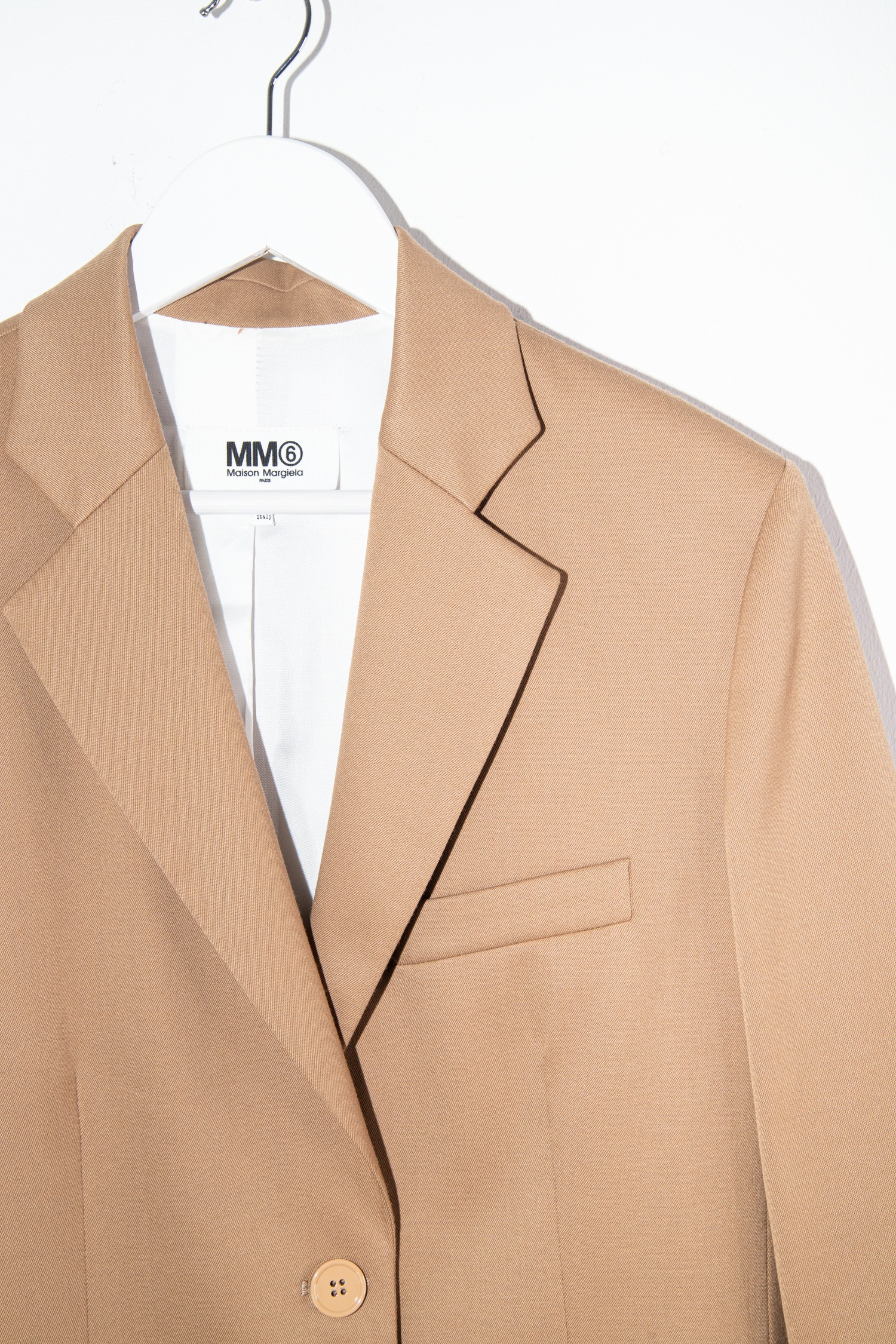MM6 Maison Margiela Blazer in Hellbraun