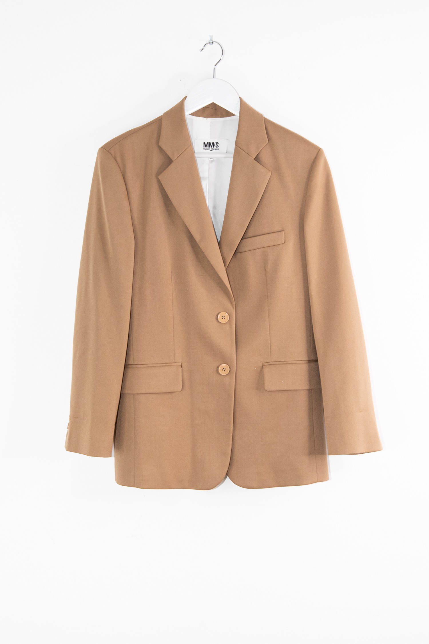 MM6 Maison Margiela Blazer in Hellbraun