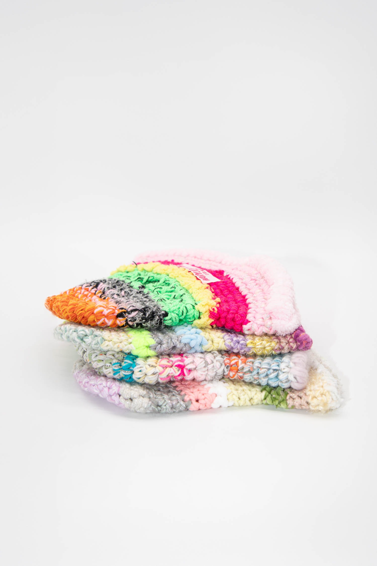Marylin Roper "Crochet Bucket Hat" in Azur