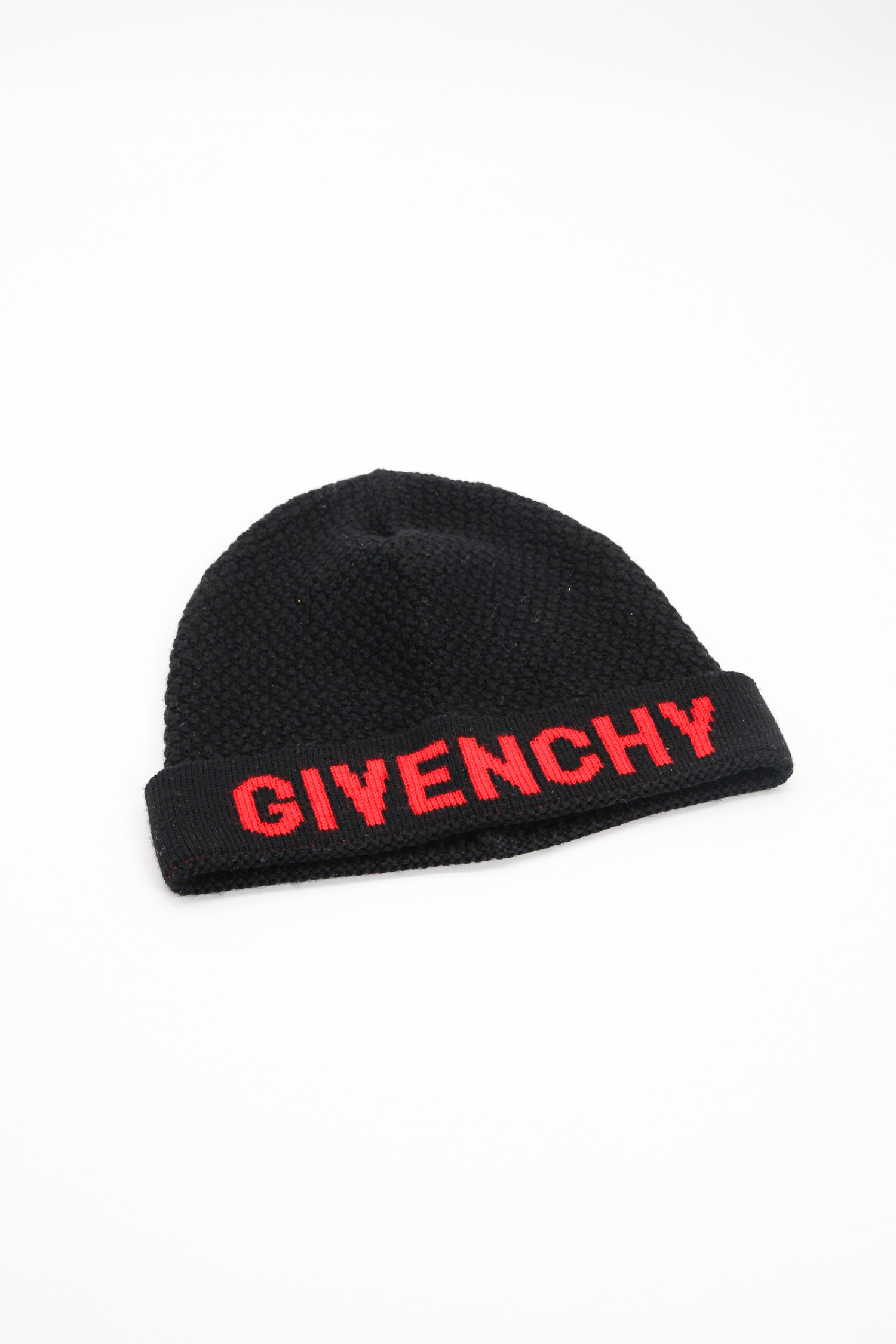 Givenchy Mütze mit Logo in Schwarz und Rot