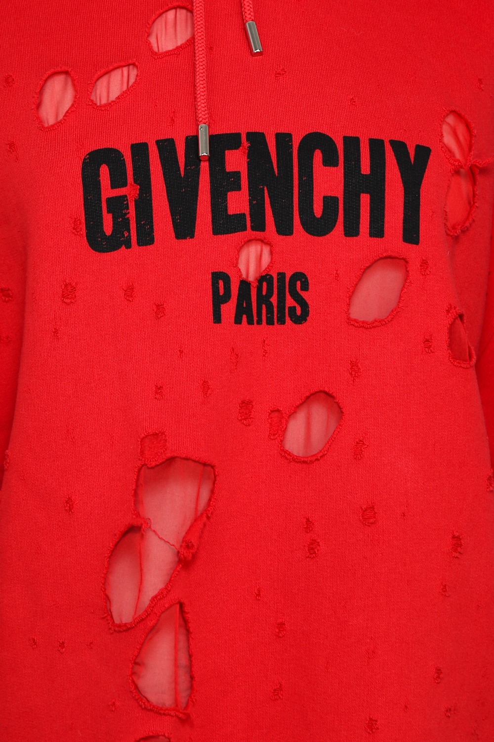 Givenchy Sweatshirt in Rot und Schwarz