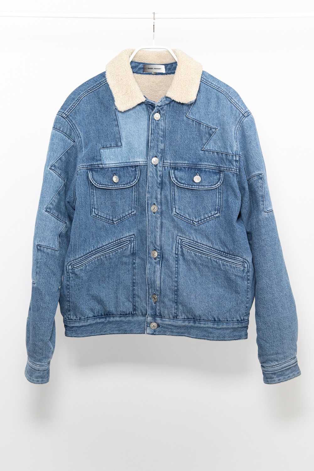Isabel Marant "Jasaya" Patchwork Jeansjacke