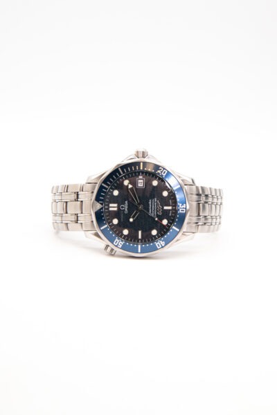 Omega "Seamaster Professional 007 Chronometer" Uhr in Blau und Schwarz