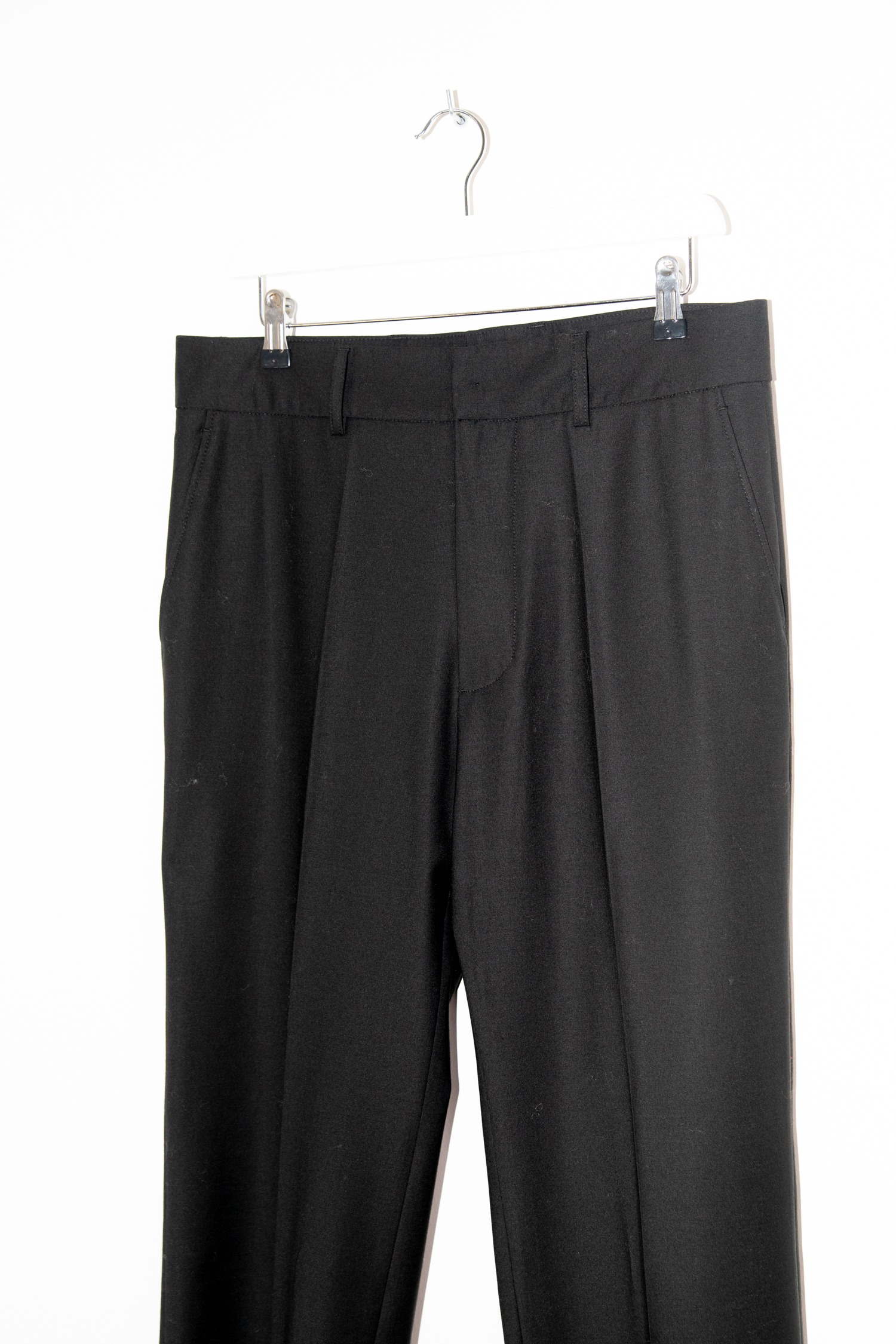 Patrizia Pepe Anzughose mit Bügelfalte in Schwarz