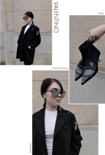 Basic Teile mit kleinen Details von Valentino und Prada