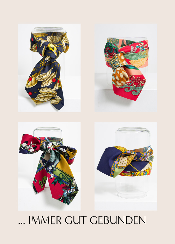 Immer gut gebunden - Krawatten von Hermès