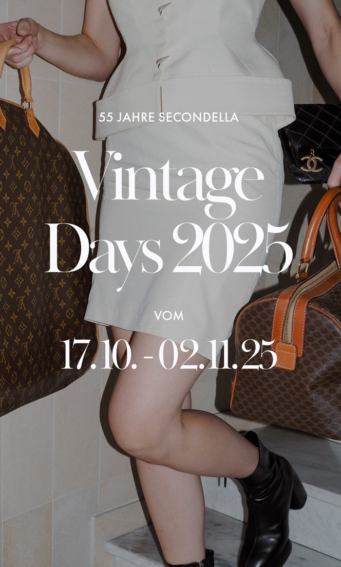 Vintage Days 2025 – 55 Jahre SECONDELLA, 5 Jahrzehnte Modegeschichte