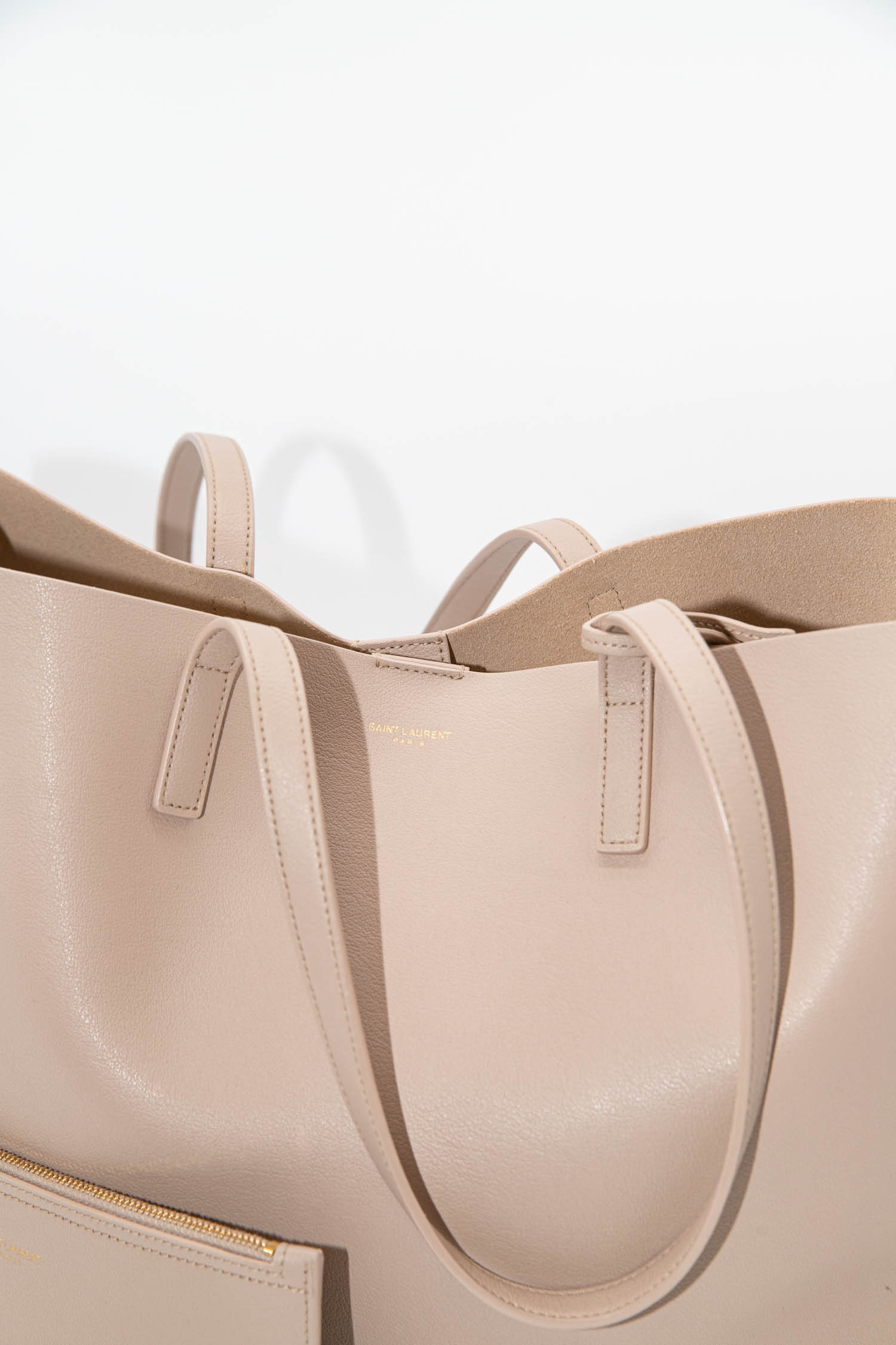 Saint Laurent Shopper in Sand