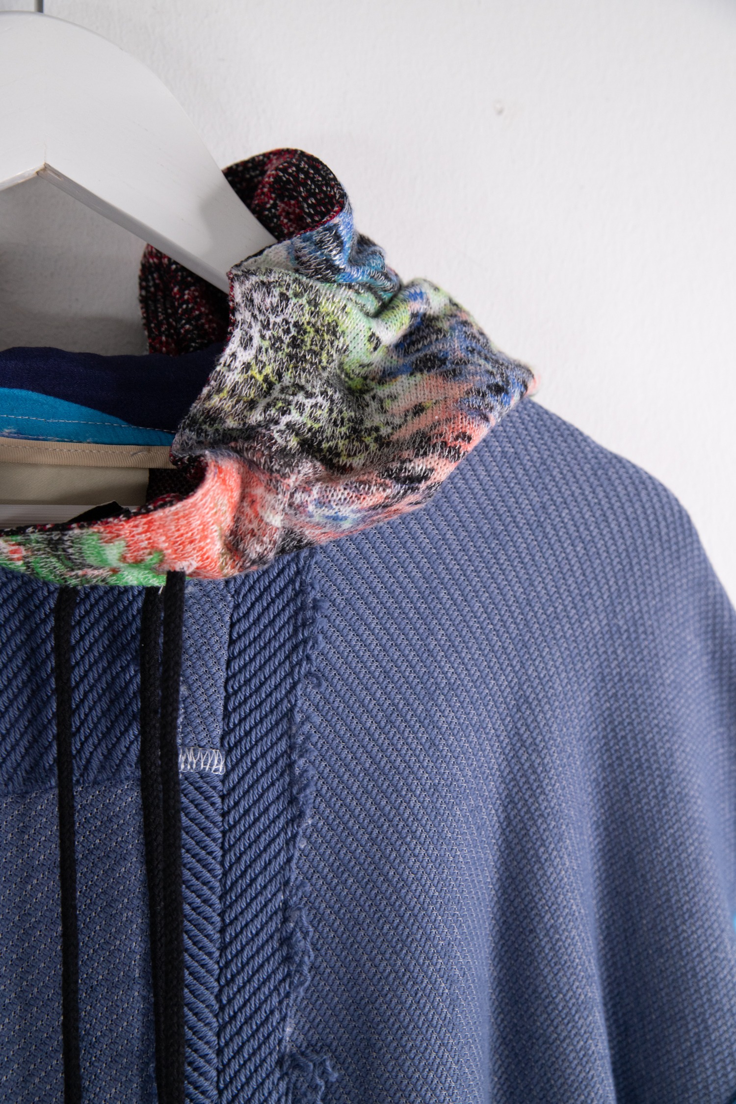 Murmaid Paris Patchwork Sweatshirt in Dunkelblau und Bunt