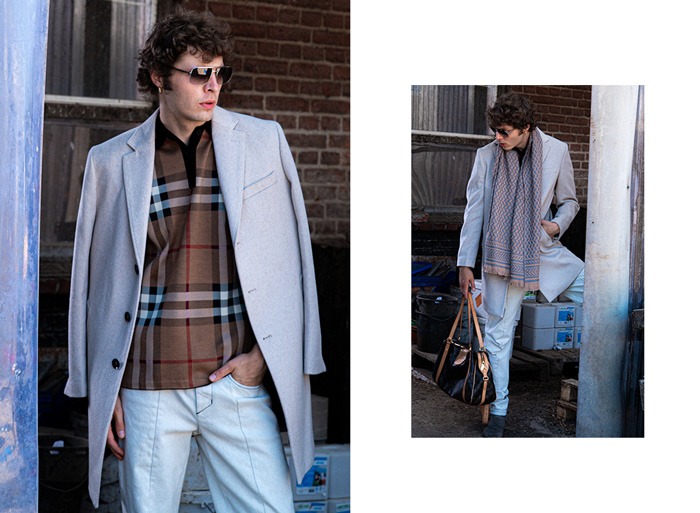 Herbst-Looks für Herren mit ausgewählter Designermode und besonderen Accessoires.