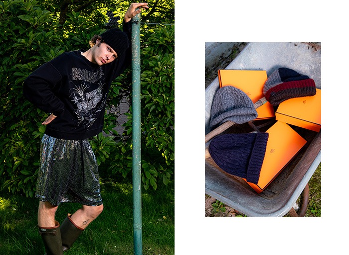 Pre-Loved Herbst-Looks für Herren mit ausgewählten Designerstücken.