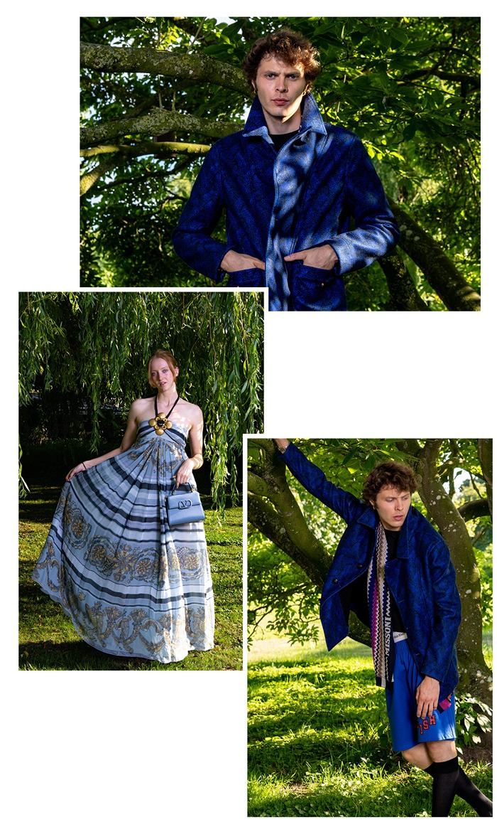 Herbstmode aus zweiter Hand mit luxuriösen Accessoires.