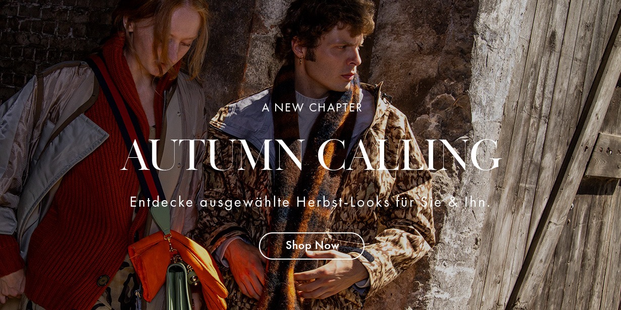 Autumn Calling - Entdecke herbstliche Designer-Looks für Sie & Ihn