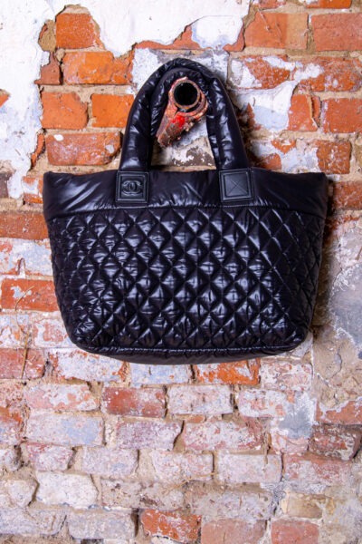 Chanel "Coco Cocoon" Tote Bag in Schwarz