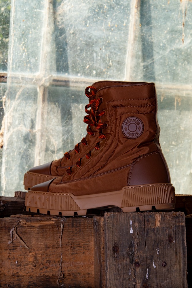 Hermès "Fresh" Stiefeletten in Camel