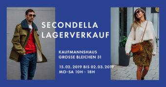 SECONDELLA Winter-Lagerverkauf im Kaufmannshaus