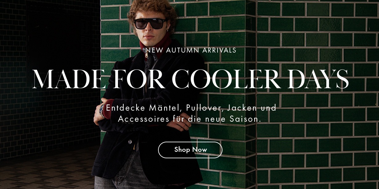 SECONDELLA - Menswear Arrivals Autumn 2026