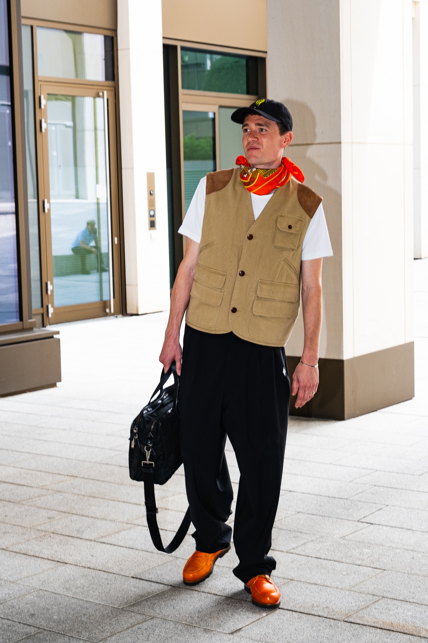 Dieter Kuckelkorn "Super Ligero" Schnürschuhe in Orange