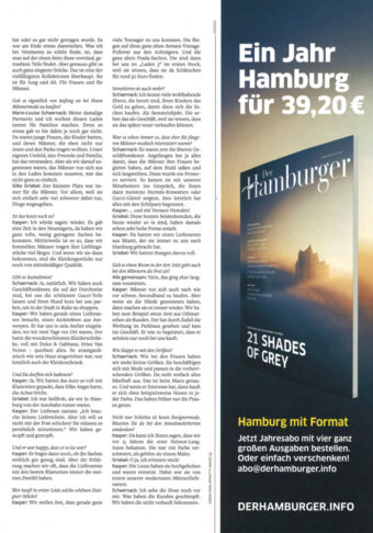 Die Stilisten Hamburg - Interview SECONDELLA