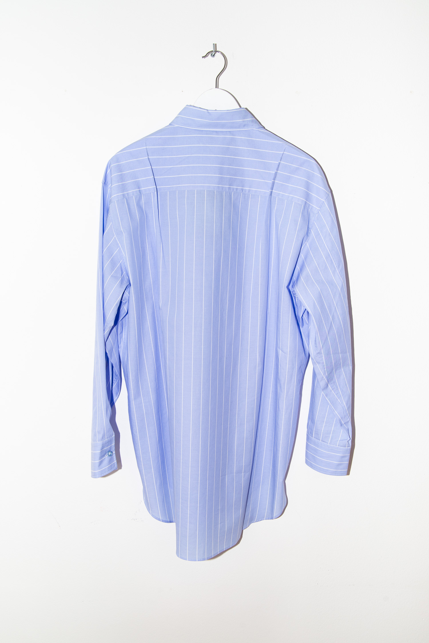 The Andamane Hemdkleid in Blau mit Streifen