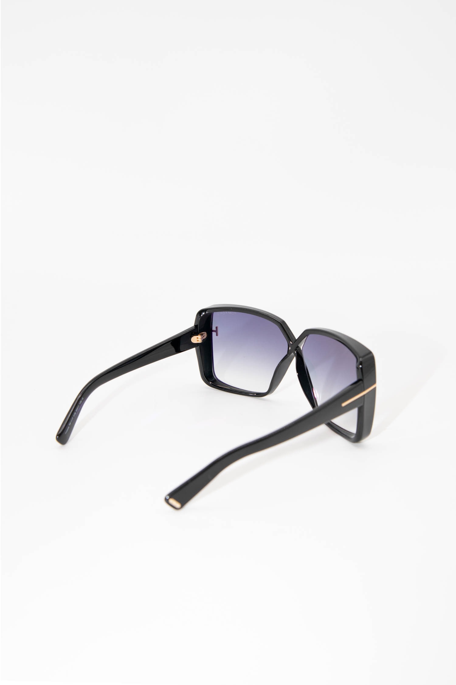 Tom Ford "Yvonne" Sonnenbrille in Schwarz