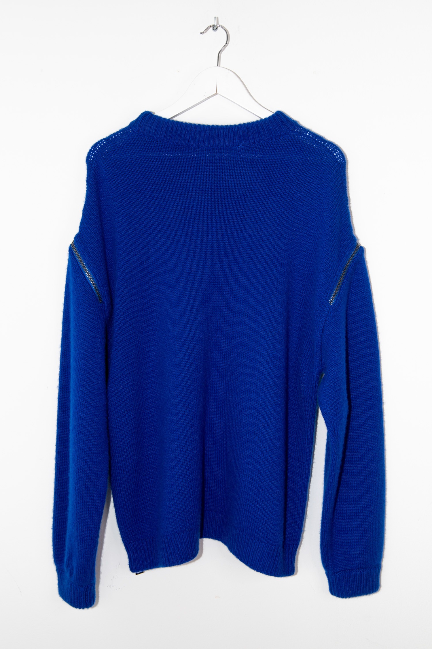 Tom Ford Strickpullover mit Reißverschlussdetails in Kobaltblau