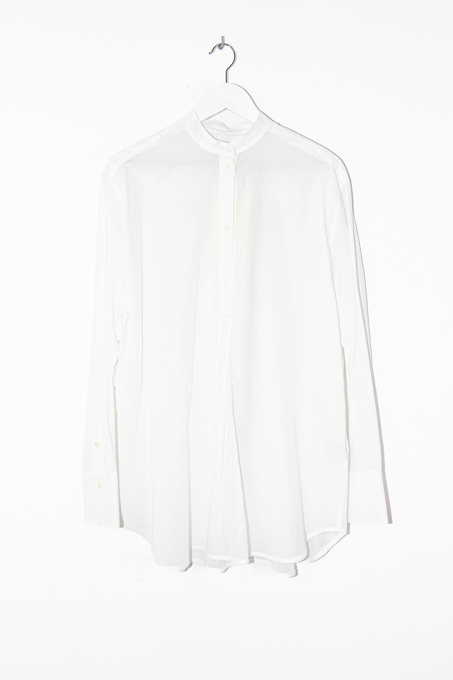 TOTEME Bluse mit Fransendetail in Weiß